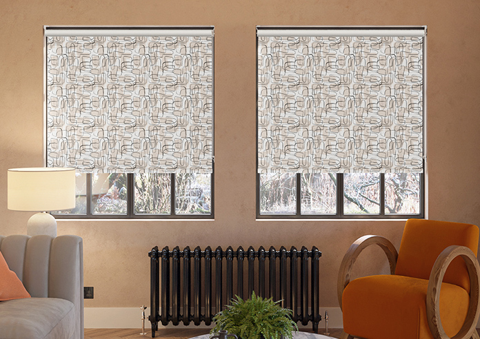 Meander, Beige - Roller Blind - Image 3